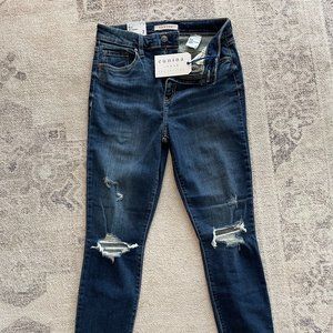New with Tags: eunina Super High Rise, Skinny, Ankle Jeans, size 7 / 28" waist